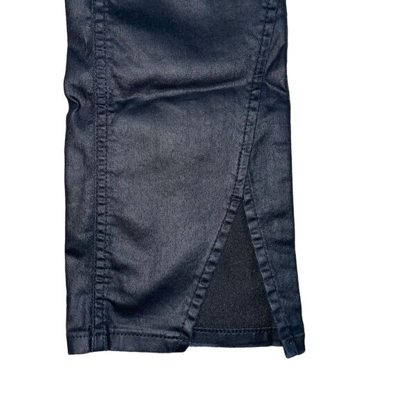 Free people We the free black Spellbound Coated Bootcut Jeans size 24 - Picture 7 of 10